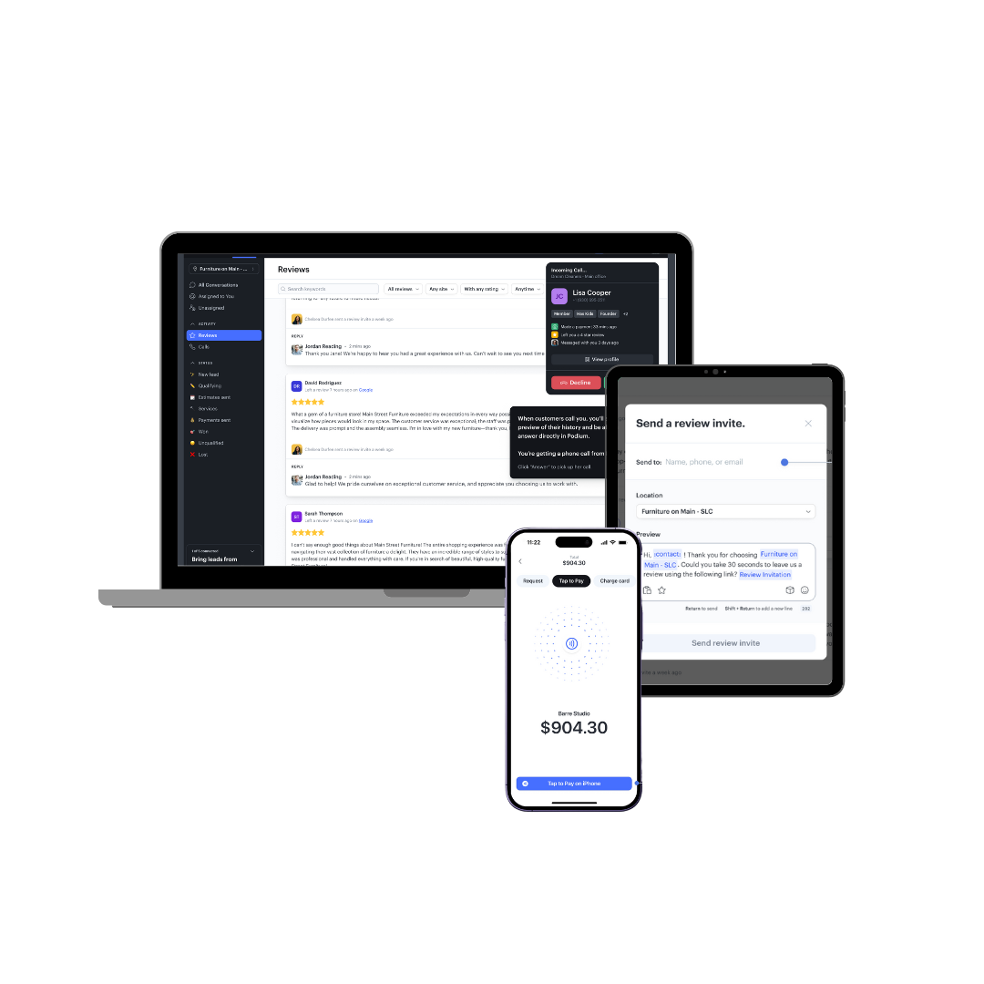 Podium: Attract, Convert, and Engage